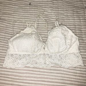 ♥️ Aerie Strappy Lace Padded Bralette